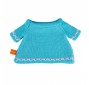 Голубой вязаный свитер BudiBasa для Лили 27 см