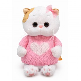 Кошечка Ли-Ли Baby в свитере с сердцем