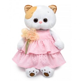 Кошечка Ли-Ли в сарафане с цветами