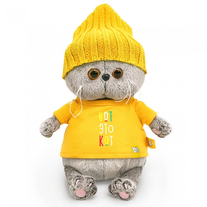 Басик baby в футболке "Вот это кот"