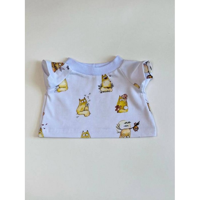 Футболка Котики для Басика 30 см