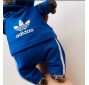 Костюм спортивный Adidas синий для Басика 22-24 см