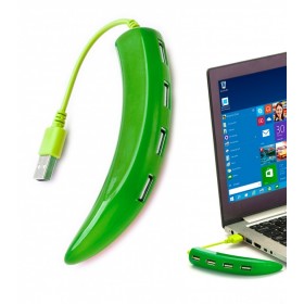 Разветвитель USB «ПЕРЧИК», зеленый