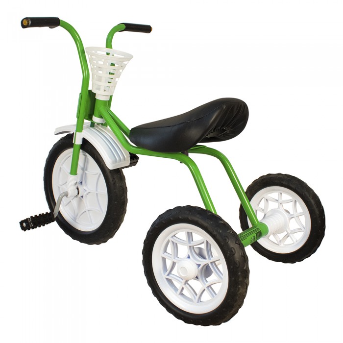 Велосипед детский трехколесный "Зубренок" зеленый