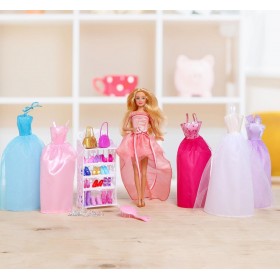 Кукла-модель «Тина» с набором платьев, с аксессуарами