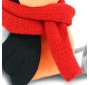 Игрушка мягкая Оранж Снегирь: Красный шарф